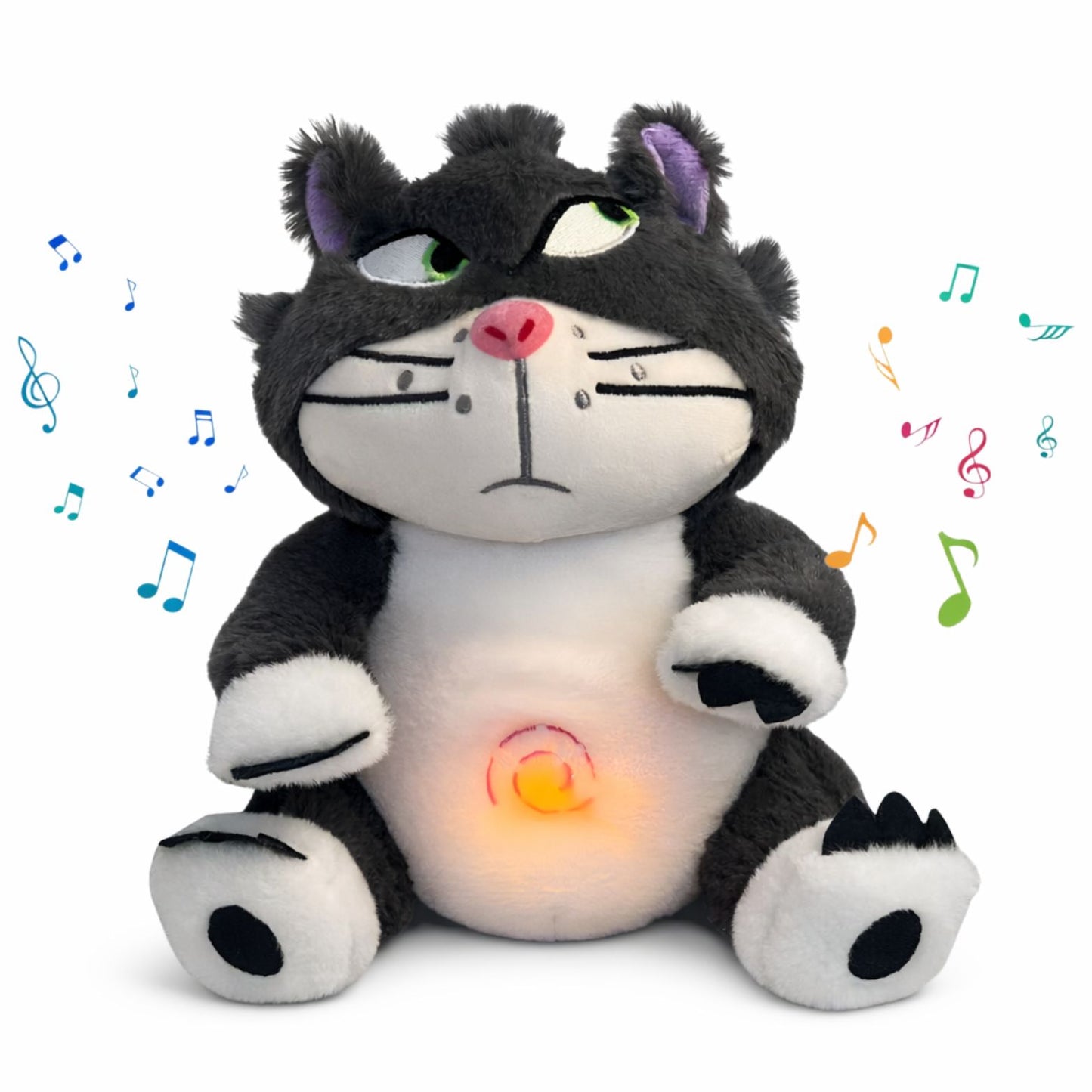 Peluche Anti-Stress qui Respire (Lumière & Musique) 