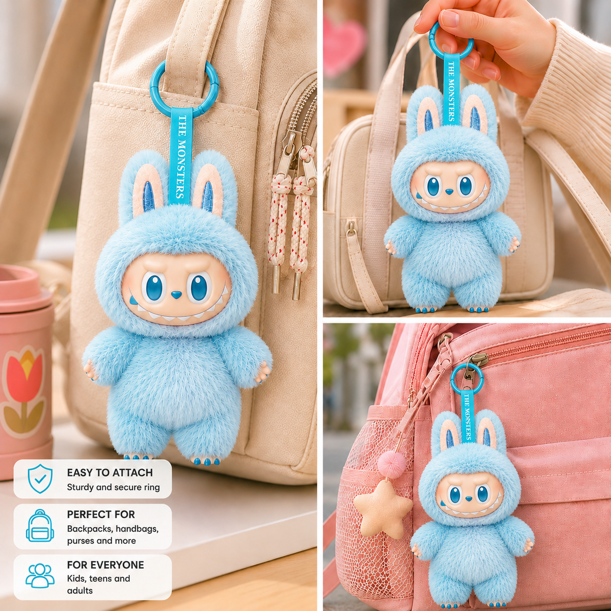 Labubu Hope "Big into Energy" Pendant – Limited Editions