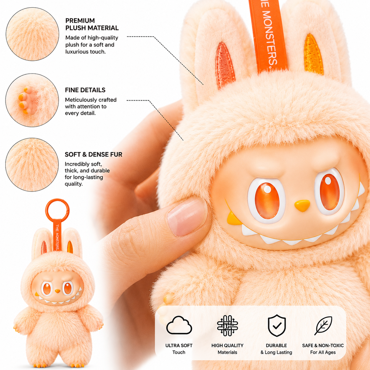 Labubu Happiness "Big into Energy" Pendant – Limited Editions