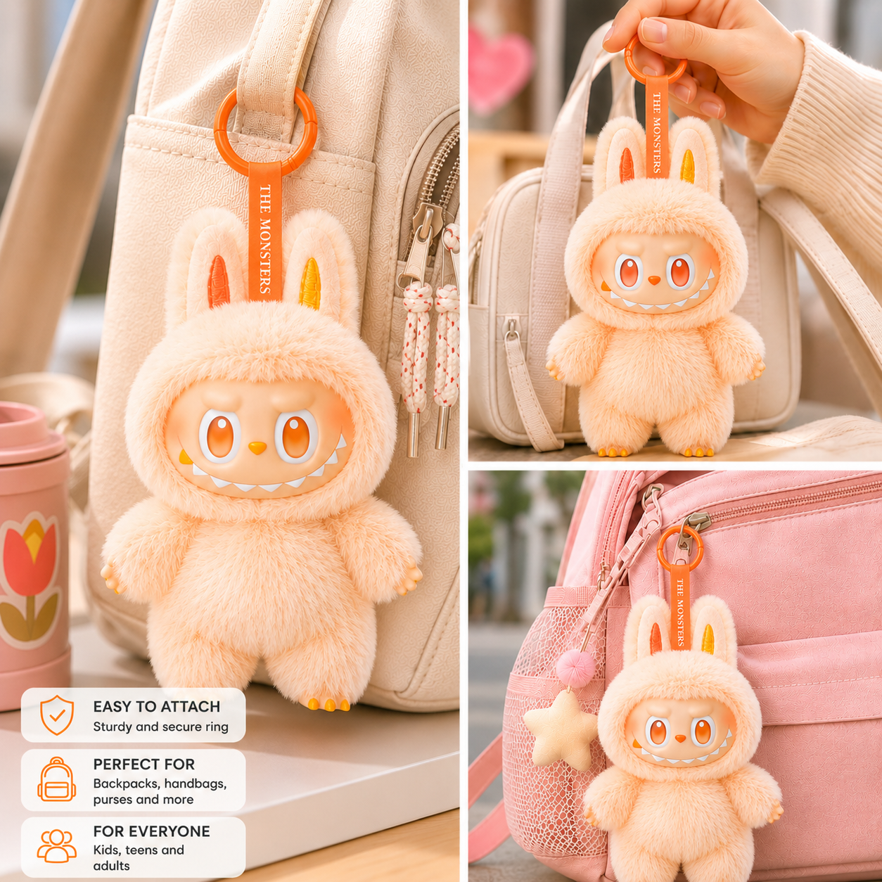 Labubu Happiness "Big into Energy" Pendant – Limited Editions