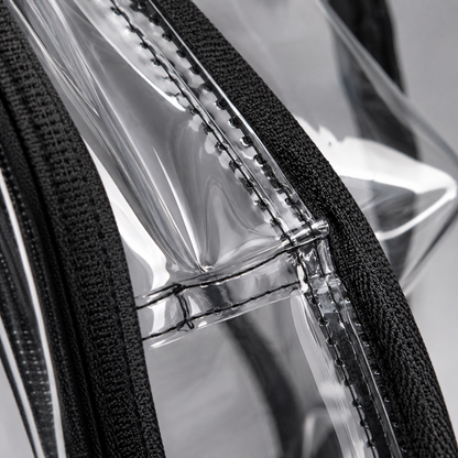 Clear Backpack – See-Through Waterproof PVC Bag for School & Everyday