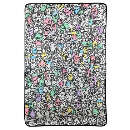 Creative Doodle Blanket™ – Reusable Coloring Blanket for Kids