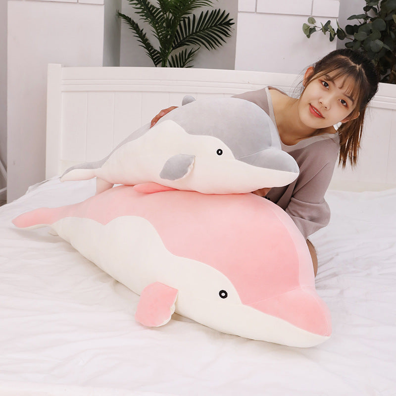 Soft Pink Dolphin Plush