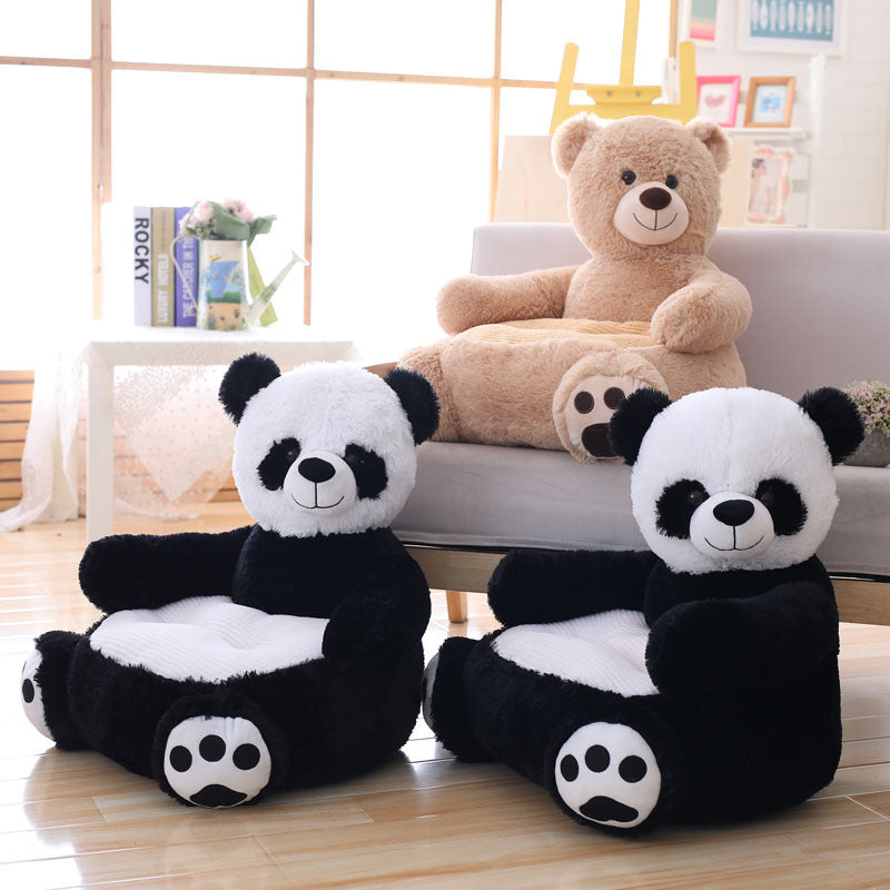 CozyPanda™ Plush Lounge Chair – Ultra Soft Comfort Seat
