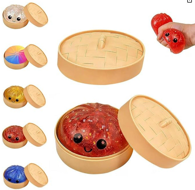 Dumpling Squishy Stress Relief Toy