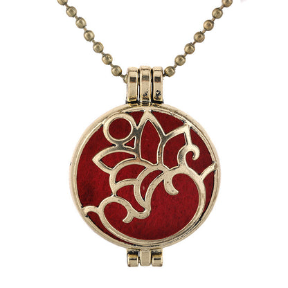Vintage Perfume Diffuser Necklace