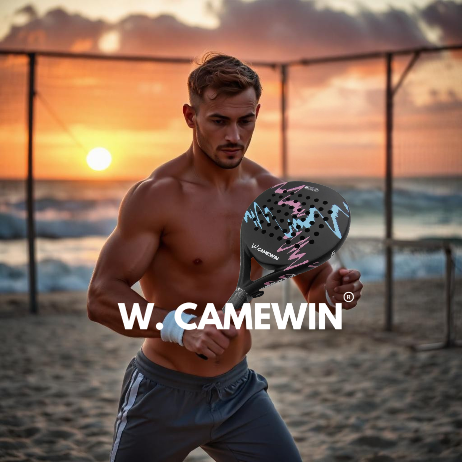 W. Camewin - Ultra Light Carbon Padel Racket