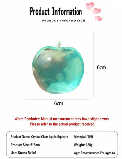 Apple Sensory Squishy Stress Toy